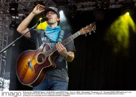 June 11, 2016 - Manchester, Tennessee, U.S - Musician JASON MRAZ performs live at Great Stage Park during Bonnaroo Music and Arts Festival in Manchester, Tennessee Manchester U.S. - ZUMAs135