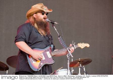 June 11, 2016 - Manchester, Tennessee, U.S - Country musician CHRIS STAPLETON performs live at Great Stage Park during Bonnaroo Music and Arts Festival in Manchester, Tennessee Manchester U.S. - ZUMAs135