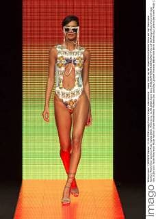 Joana Sanz bei der Hipertrofico Fashion Show auf der Swimwear Fashion Week Gran Canaria Moda Calida 2016. Meloneras, 11.06.2016 Joana Sanz  Foto:xDyDxFotografosx xFuturexImage