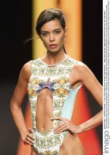 Joana Sanz bei der Hipertrofico Fashion Show auf der Swimwear Fashion Week Gran Canaria Moda Calida 2016. Meloneras, 11.06.2016 Joana Sanz  Foto:xDyDxFotografosx xFuturexImage