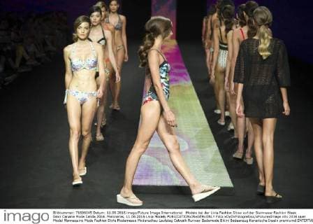 Models bei der Livia Fashion Show auf der Swimwear Fashion Week Gran Canaria Moda Calida 2016. Meloneras, 11.06.2016 Livia Models  Foto:xDyDxFotografosx xFuturexImage