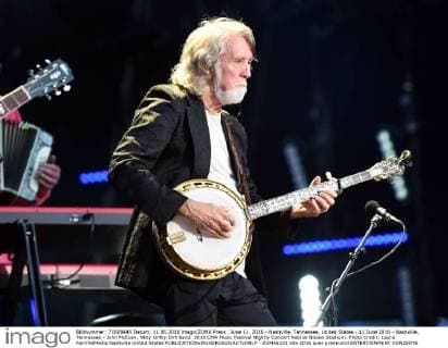 June 11, 2016 - Nashville, Tennessee, United States - 11 June 2016 - Nashville, Tennessee - John McEuen, Nitty Gritty Dirt Band. 2016 CMA Music Festival Nightly Concert held at Nissan Stadium. Photo Credit: Laura Farr AdMedia Nashville United States - ZUMAa123