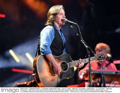 June 11, 2016 - Nashville, Tennessee, United States - 11 June 2016 - Nashville, Tennessee - Jeff Hanna of the Nitty Gritty Dirt Band. 2016 CMA Music Festival Nightly Concert held at Nissan Stadium. Photo Credit: Laura Farr AdMedia Nashville United States - ZUMAa123