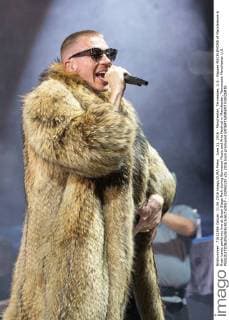 June 11, 2016 - Manchester, Tennessee, U.S - Rapper MACKLEMORE of Macklemore & Ryan Lewis performs live at Great Stage Park during Bonnaroo Music and Arts Festival in Manchester, Tennessee Manchester U.S. - ZUMAs135