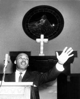 Jan. 1, 2011 - 2196.DR. MARTIN LUTHER KING JR ADDRESSING MEMBERS IN HIS GEORGIA CHURCH.SUPPLIED BY - ZUMAg49_