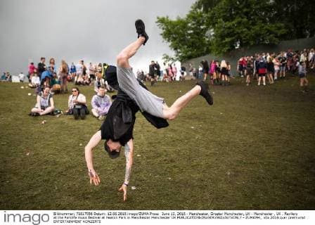 June 12, 2016 - Manchester, Greater Manchester, UK - Manchester , UK . Revllers at the Parklife music festival at Heaton Park in Manchester Manchester UK  - ZUMAl94_