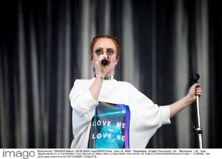 June 12, 2016 - Manchester, Greater Manchester, UK - Manchester , UK . Jess Glynne performs at the Parklife music festival at Heaton Park in Manchester Manchester UK  - ZUMAl94_