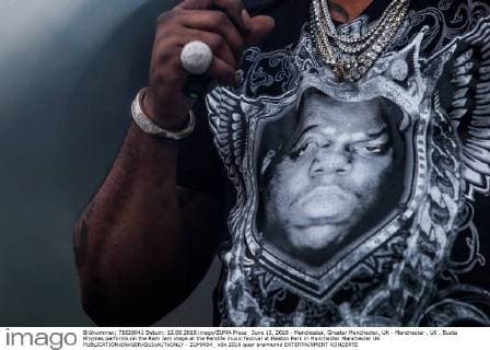 June 12, 2016 - Manchester, Greater Manchester, UK - Manchester , UK . Busta Rhymes performs on the Ram Jam stage at the Parklife music festival at Heaton Park in Manchester Manchester UK  - ZUMAl94_