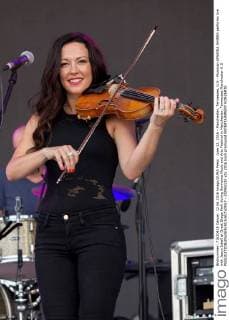 June 12, 2016 - Manchester, Tennessee, U.S - Musician AMANDA SHIRES performs live with Jason Isbell at Great Stage Park during Bonnaroo Music and Arts Festival in Manchester, Tennessee Manchester U.S. - ZUMAs135