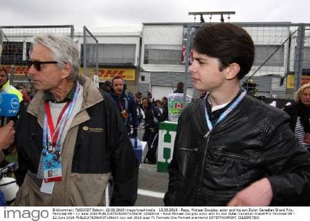 12.06.2016 - Race, Michael Douglas, actor and his son Dylan Canadian Grand Prix, Montreal 09 - 12 June 2016 