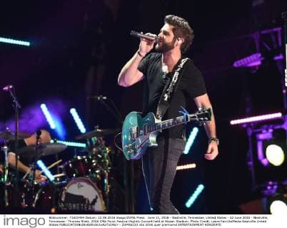 June 12, 2016 - Nashville, Tennessee, United States - 12 June 2016 - Nashville, Tennessee - Thomas Rhett. 2016 CMA Music Festival Nightly Concert held at Nissan Stadium. Photo Credit: Laura Farr AdMedia Nashville United States - ZUMAa123