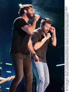 June 12, 2016 - Nashville, Tennessee, United States - 12 June 2016 - Nashville, Tennessee - Thomas Rhett, Brett Eldredge. 2016 CMA Music Festival Nightly Concert held at Nissan Stadium. Photo Credit: Laura Farr AdMedia Nashville United States - ZUMAa123