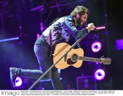 June 12, 2016 - Nashville, Tennessee, United States - 12 June 2016 - Nashville, Tennessee - Thomas Rhett. 2016 CMA Music Festival Nightly Concert held at Nissan Stadium. Photo Credit: Laura Farr AdMedia Nashville United States - ZUMAa123