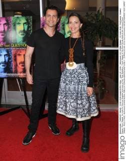 June 13, 2016 - Hollywood, CA, United States - 14 June 2016 - Hollywood. Dweezil Zappa, Moon Zappa. Arrivals for the Los Angeles premiere of Eat That Question: Frank Zappa in His Own Words held at the Linwood Dunn Theater. Photo Credit: Hollywood United States - ZUMAa123