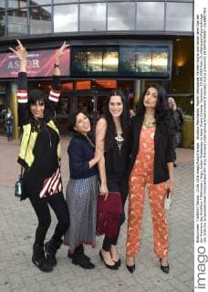 Anushka Manchanda, Rajshri Deshpande, Pavleen Gujral und Sarah-Jane Dias bei der Premiere des Kinofilms 7 Göttinnen Angry Indian Goddesses im Astor Grand Cinema. Hannover, 13.06.2016 Foto:xC.xNiehausx xFuturexImage