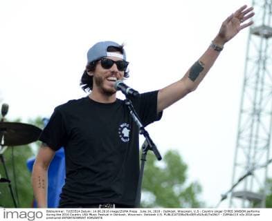 June 14, 2016 - Oshkosh, Wisconsin, U.S - Country singer CHRIS JANSON performs during the 2016 Country USA Music Festival in Oshkosh, Wisconsin. Oshkosh U.S. - ZUMAb115