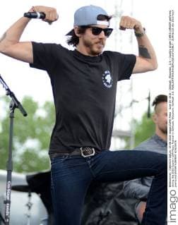June 14, 2016 - Oshkosh, Wisconsin, U.S - Country singer CHRIS JANSON performs during the 2016 Country USA Music Festival in Oshkosh, Wisconsin. Oshkosh U.S. - ZUMAb115