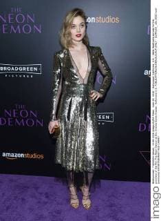 June 14, 2016 - Hollywood, California, U.S. - Bella Heathcote arrives for the premiere of the film The Neon Demon at the Cinema Dome theater. Hollywood U.S. - ZUMAo05_