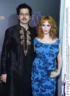 June 14, 2016 - Hollywood, California, U.S. - Christina Hendricks & Geoffrey Arend arrives for the premiere of the film The Neon Demon at the Cinema Dome theater. Hollywood U.S. - ZUMAo05_