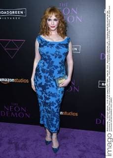 June 14, 2016 - Hollywood, California, U.S. - Christina Hendricks arrives for the premiere of the film The Neon Demon at the Cinema Dome theater. Hollywood U.S. - ZUMAo05_