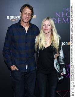 June 14, 2016 - Hollywood, California, U.S. - Tony Hawk arrives for the premiere of the film The Neon Demon at the Cinema Dome theater. Hollywood U.S. - ZUMAo05_