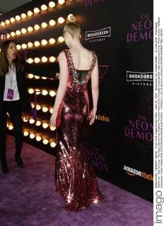 June 14, 2016 - Hollywood, CA, United States - 14 June 2016 - Hollywood, California - Elle Fanning. The Neon Demon Los Angeles Premiere held at the ArcLight CinemasÃ¢â‚¬â„¢ Cinerama Dome. Photo Credit: AdMedia Hollywood United States - ZUMAa123