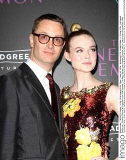 June 14, 2016 - Hollywood, CA, United States - 14 June 2016 - Hollywood, California - Director Nicolas Winding Refn and Elle Fanning. The Neon Demon Los Angeles Premiere held at the ArcLight CinemasÃ¢â‚¬â„¢ Cinerama Dome. Photo Credit: AdMedia Hollywood United States - ZUMAa123