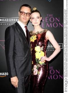 June 14, 2016 - Hollywood, CA, United States - 14 June 2016 - Hollywood, California - Director Nicolas Winding Refn and Elle Fanning. The Neon Demon Los Angeles Premiere held at the ArcLight CinemasÃ¢â‚¬â„¢ Cinerama Dome. Photo Credit: AdMedia Hollywood United States - ZUMAa123