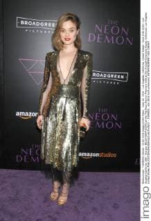 June 14, 2016 - Los Angeles, California, United States - June 14th 2016 - Los Angeles California USA - Actress BELLA HEATHCOTE at the The Neon Demon Premiere held at the Arclight Cinerama Dome, Hollywood. Los Angeles United States - ZUMAf05_