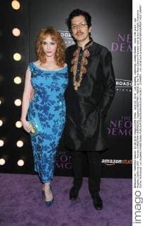 June 14, 2016 - Los Angeles, California, United States - June 14th 2016 - Los Angeles California USA - Actress CHRISTINA HENDRICKS, husband GEOFFREY AREND at the The Neon Demon Premiere held at the Arclight Cinerama Dome, Hollywood. Los Angeles United States - ZUMAf05_