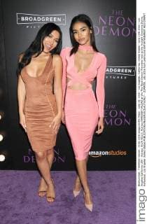 June 14, 2016 - Los Angeles, California, United States - June 14th 2016 - Los Angeles California USA - Actress JULIA KELLY, Actress NARESSA VALDAZ at the The Neon Demon Premiere held at the Arclight Cinerama Dome, Hollywood. Los Angeles United States - ZUMAf05_