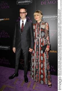 June 14, 2016 - Hollywood, CA, United States - 14 June 2016 - Hollywood, California - Director Nicolas Winding Refn and Liv Corfixen. The Neon Demon Los Angeles Premiere held at the ArcLight CinemasÃ¢â‚¬â ¢ Cinerama Dome. Photo Credit: AdMedia Hollywood United States - ZUMAa123
