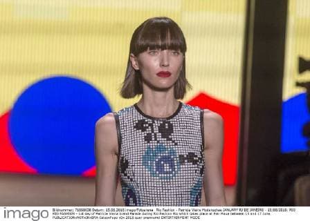 Rio Fashion - Patricia Vieira Modenschau JANUARY RJ DE JANEIRO - 15 06 2016: RIO RIO FASHION - 1st day of Patricia Vieira brand Parade during Rio Fashion Rio which takes place at Pier Maua between 15 and 17 June.  CelsoxPupo