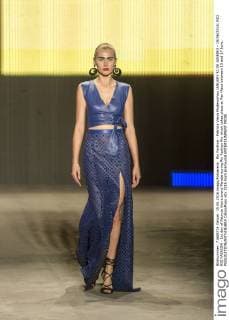 Rio Fashion - Patricia Vieira Modenschau JANUARY RJ DE JANEIRO - 15 06 2016: RIO RIO FASHION - 1st day of Patricia Vieira brand Parade during Rio Fashion Rio which takes place at Pier Maua between 15 and 17 June.  CelsoxPupo