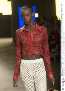 Rio Fashion - Patricia Vieira Modenschau JANUARY RJ DE JANEIRO - 15 06 2016: RIO RIO FASHION - 1st day of Patricia Vieira brand Parade during Rio Fashion Rio which takes place at Pier Maua between 15 and 17 June.  CelsoxPupo