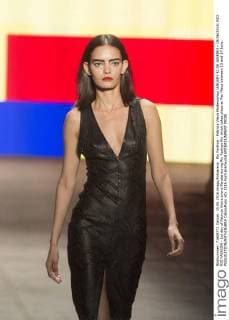 Rio Fashion - Patricia Vieira Modenschau JANUARY RJ DE JANEIRO - 15 06 2016: RIO RIO FASHION - 1st day of Patricia Vieira brand Parade during Rio Fashion Rio which takes place at Pier Maua between 15 and 17 June.  CelsoxPupo