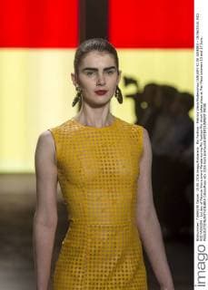Rio Fashion - Patricia Vieira Modenschau JANUARY RJ DE JANEIRO - 15 06 2016: RIO RIO FASHION - 1st day of Patricia Vieira brand Parade during Rio Fashion Rio which takes place at Pier Maua between 15 and 17 June.  CelsoxPupo
