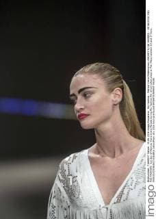 Rio Fashion - Patricia Vieira Modenschau JANUARY RJ DE JANEIRO - 15 06 2016: RIO RIO FASHION - 1st day of Patricia Vieira brand Parade during Rio Fashion Rio which takes place at Pier Maua between 15 and 17 June.  CelsoxPupo