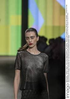 Rio Fashion - Patricia Vieira Modenschau JANUARY RJ DE JANEIRO - 15 06 2016: RIO RIO FASHION - 1st day of Patricia Vieira brand Parade during Rio Fashion Rio which takes place at Pier Maua between 15 and 17 June.  CelsoxPupo