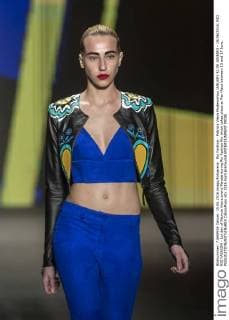Rio Fashion - Patricia Vieira Modenschau JANUARY RJ DE JANEIRO - 15 06 2016: RIO RIO FASHION - 1st day of Patricia Vieira brand Parade during Rio Fashion Rio which takes place at Pier Maua between 15 and 17 June.  CelsoxPupo