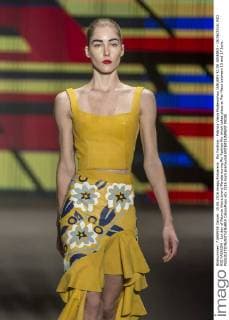 Rio Fashion - Patricia Vieira Modenschau JANUARY RJ DE JANEIRO - 15 06 2016: RIO RIO FASHION - 1st day of Patricia Vieira brand Parade during Rio Fashion Rio which takes place at Pier Maua between 15 and 17 June.  CelsoxPupo