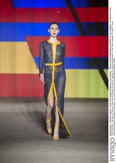Rio Fashion - Patricia Vieira Modenschau JANUARY RJ DE JANEIRO - 15 06 2016: RIO RIO FASHION - 1st day of Patricia Vieira brand Parade during Rio Fashion Rio which takes place at Pier Maua between 15 and 17 June.  CelsoxPupo