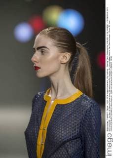Rio Fashion - Patricia Vieira Modenschau JANUARY RJ DE JANEIRO - 15 06 2016: RIO RIO FASHION - 1st day of Patricia Vieira brand Parade during Rio Fashion Rio which takes place at Pier Maua between 15 and 17 June.  CelsoxPupo