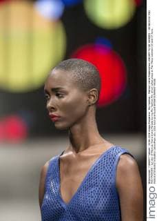 Rio Fashion - Patricia Vieira Modenschau JANUARY RJ DE JANEIRO - 15 06 2016: RIO RIO FASHION - 1st day of Patricia Vieira brand Parade during Rio Fashion Rio which takes place at Pier Maua between 15 and 17 June.  CelsoxPupo