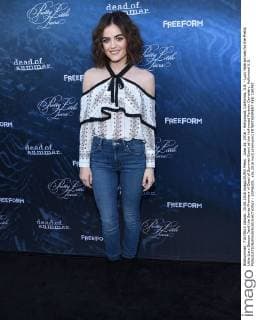 June 15, 2016 - Hollywood, California, U.S. - Lucy Hale arrives for the Pretty Little Liars Season 7and the Series Premiere of Dead of Summer Event at the Hollywood Forever Cemetery. Hollywood U.S. - ZUMAo05_
