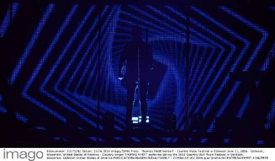 Thomas Rhett Konzert - Country Music Festival in Oshkosh June 15, 2016 - Oshkosh, Wisconsin, United States of America - Country singer THOMAS RHETT performs during the 2016 Country USA Music Festival in Oshkosh, Wisconsin. Oshkosh United States of America - ZUMAb115