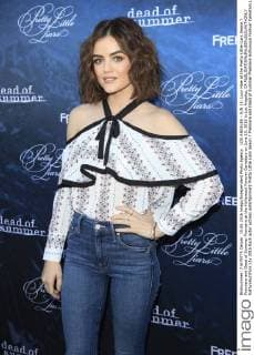LOS ANGELES - JUN 15: Lucy Hale at the Pretty Little Liars Seaon 7 Premiere and Dead of Summer Premeire at the Hollywood Forever Cemetary on June 15, 2016 in Los Angeles, CA  KathyxHutchins