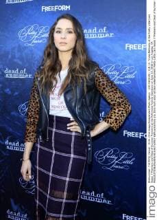 LOS ANGELES - JUN 15: Troian Bellisario at the Pretty Little Liars Seaon 7 Premiere and Dead of Summer Premeire at the Hollywood Forever Cemetary on June 15, 2016 in Los Angeles, CA  KathyxHutchins