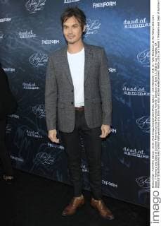 LOS ANGELES - JUN 15: Tyler Blackburn at the Pretty Little Liars Seaon 7 Premiere and Dead of Summer Premeire at the Hollywood Forever Cemetary on June 15, 2016 in Los Angeles, CA  KathyxHutchins