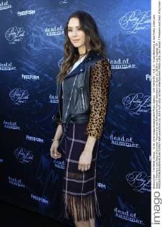 LOS ANGELES - JUN 15: Troian Bellisario at the Pretty Little Liars Seaon 7 Premiere and Dead of Summer Premeire at the Hollywood Forever Cemetary on June 15, 2016 in Los Angeles, CA  KathyxHutchins